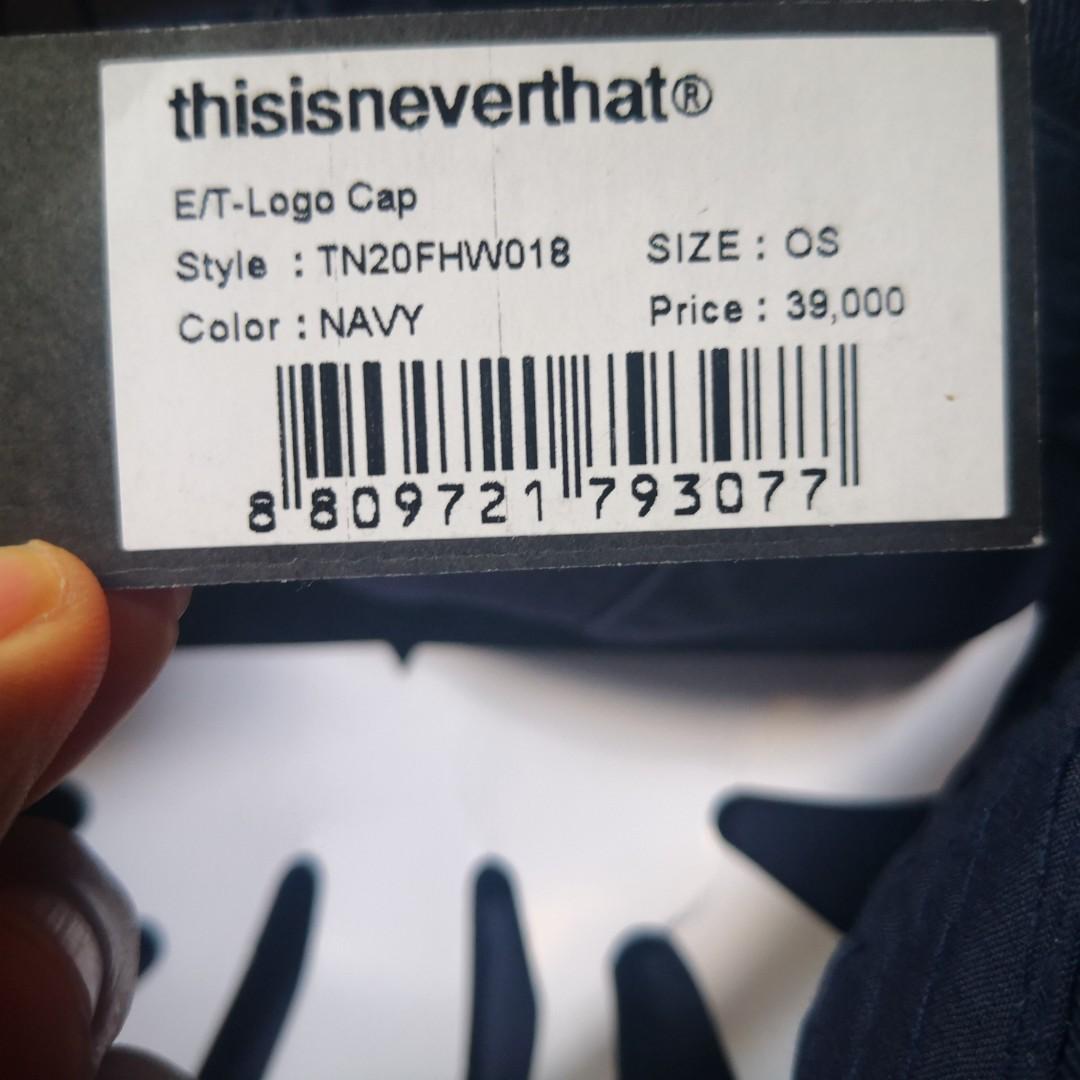 Thisisneverthat LogoNavy Baseball Cap (Category: Caps & Hats) located in Muntinlupa City. Submitted by silent_mute (Listing ID 1187480632, Image 3). Description: BPI/BDO/Gcash.