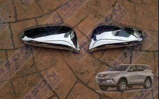 Toyota Fortuner 2nd Generation 2016 - 2022 Side Mirror Cover Chrome