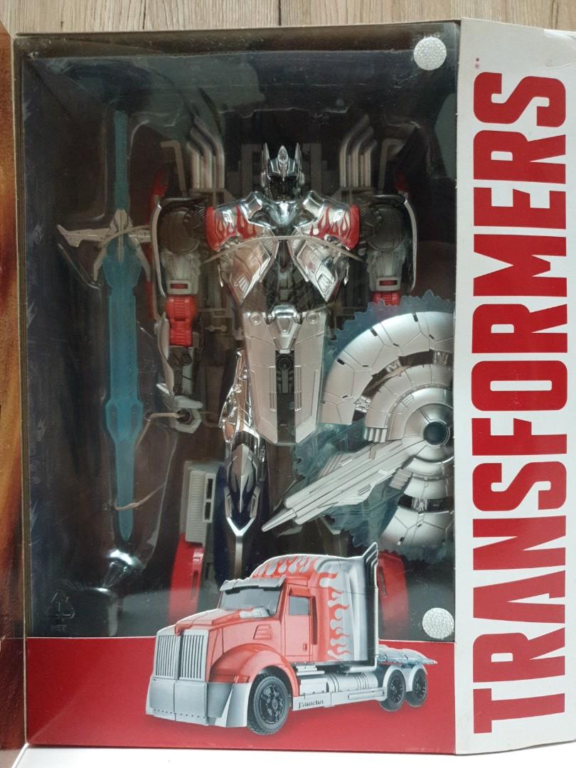 TRANSFORMERS SILVER KNIGHT OPTIMUS PRIME (FIRST & PLATINUM EDITION