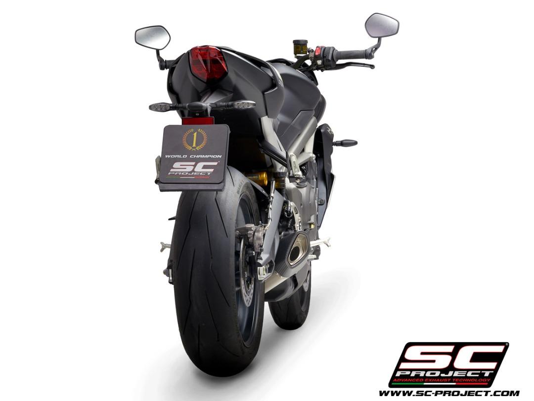 Triumph Street Triple 765 2020 SC Project SC1 R Titanium Slip