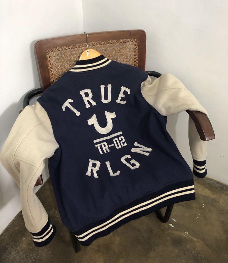 Varsity jacket true religion sale