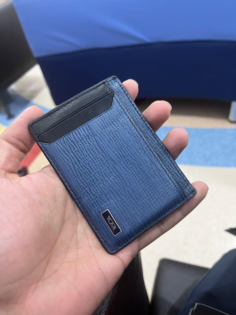 Tumi money clip outlet card case