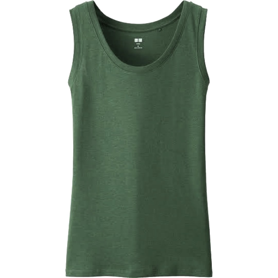 Supima Cotton Essential Sleeveless U Tank Top