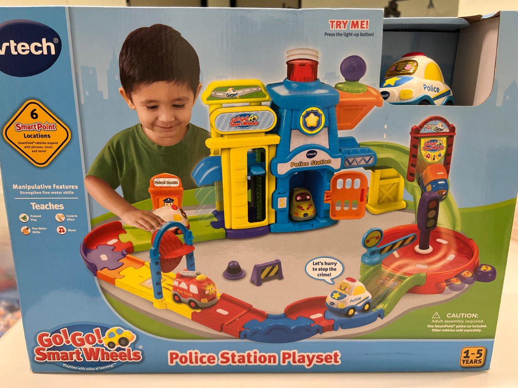 V tech police station playset, Babies & Kids, Infant Playtime on Carousell