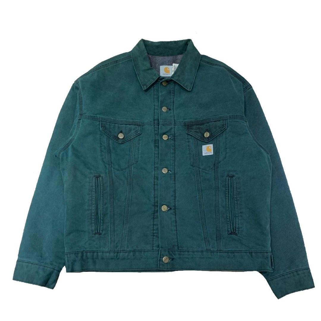 Carhartt jean clearance jacket blanket lined