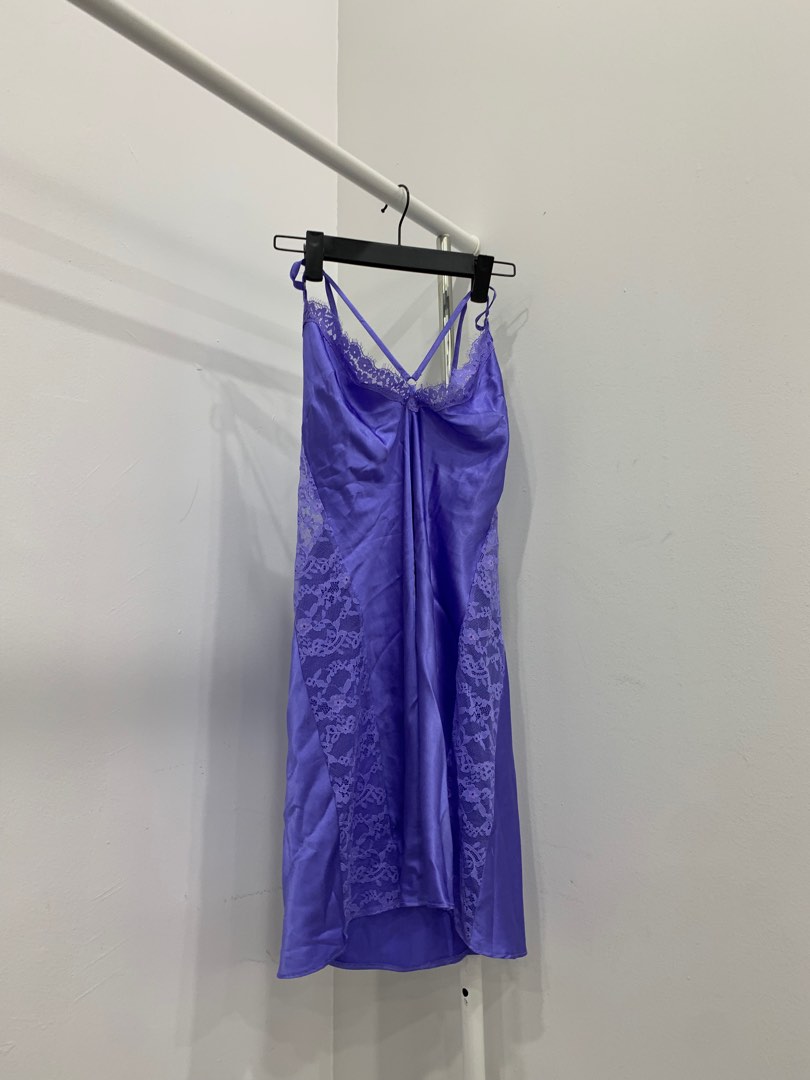 strapless open back dress Victoria's Secret Women's Very Sexy All Lace BabyDoll Size S Small lad –  Afashionistastore main image 0