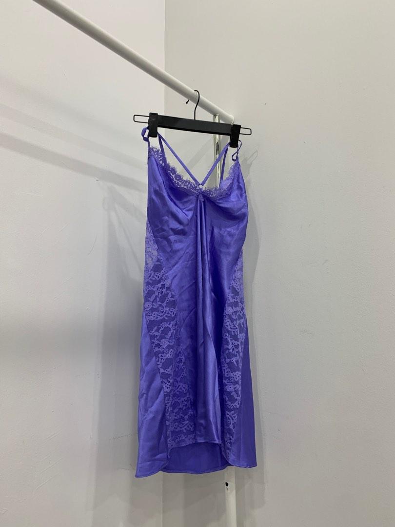 Vintage Victoria Secret Blue lagoon slip silky night dress, Women's  Fashion, Dresses & Sets, Evening dresses & gowns on Carousell