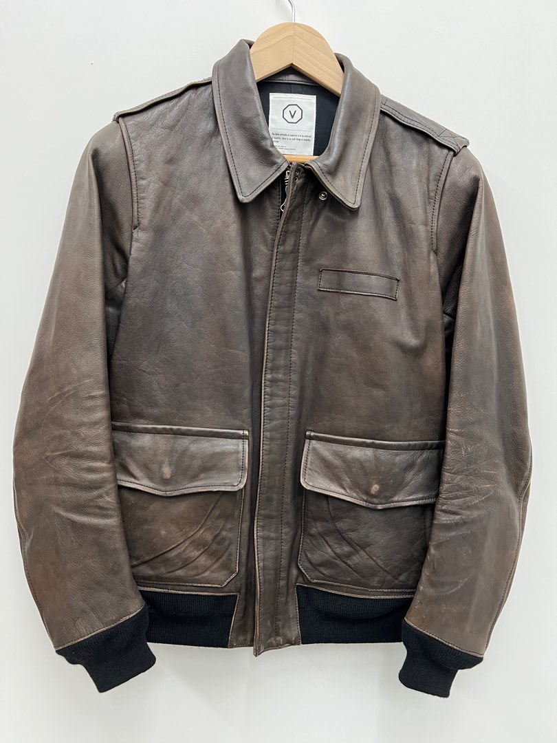 RRL Hand-Tooled Leather Vest XS