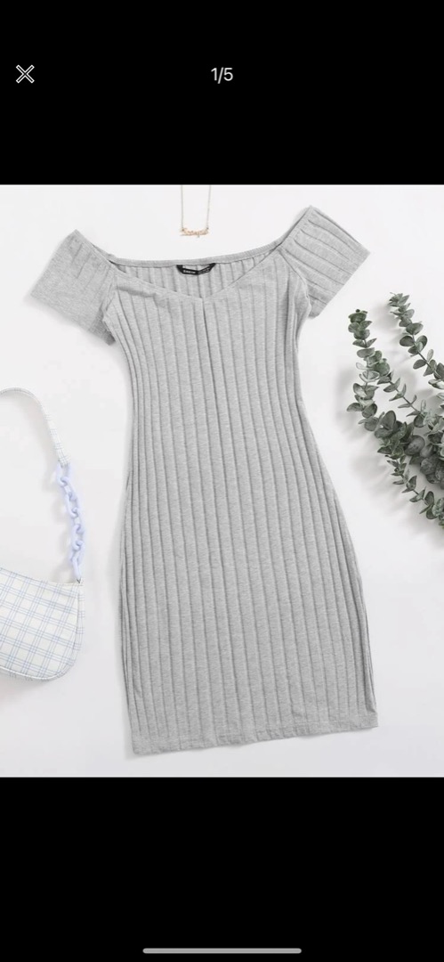 Long Sleeve V Neck Pleated Bodycon Knit Ribbed Maxi Dress