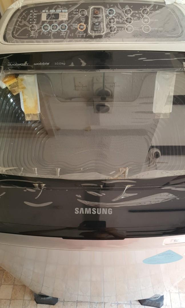 SAMSUNG 10kg Washing machine (Mint condition), Furniture & Home Living