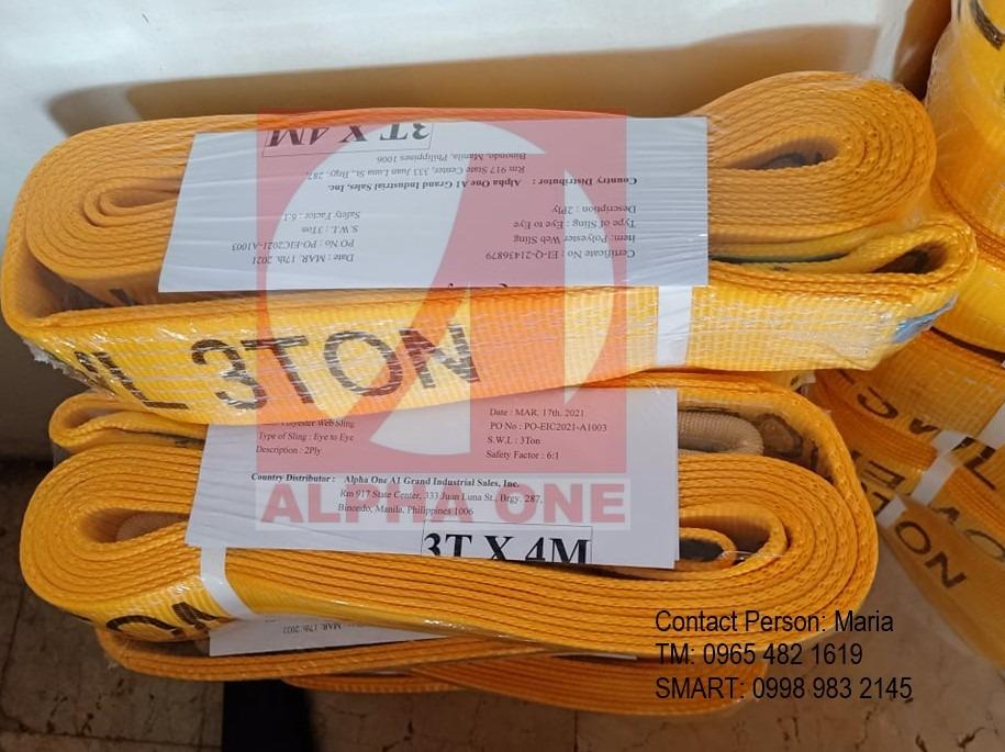 WEBBING SLINGPOLYESTER LIFTING BELT DOUBLE PLY, Commercial