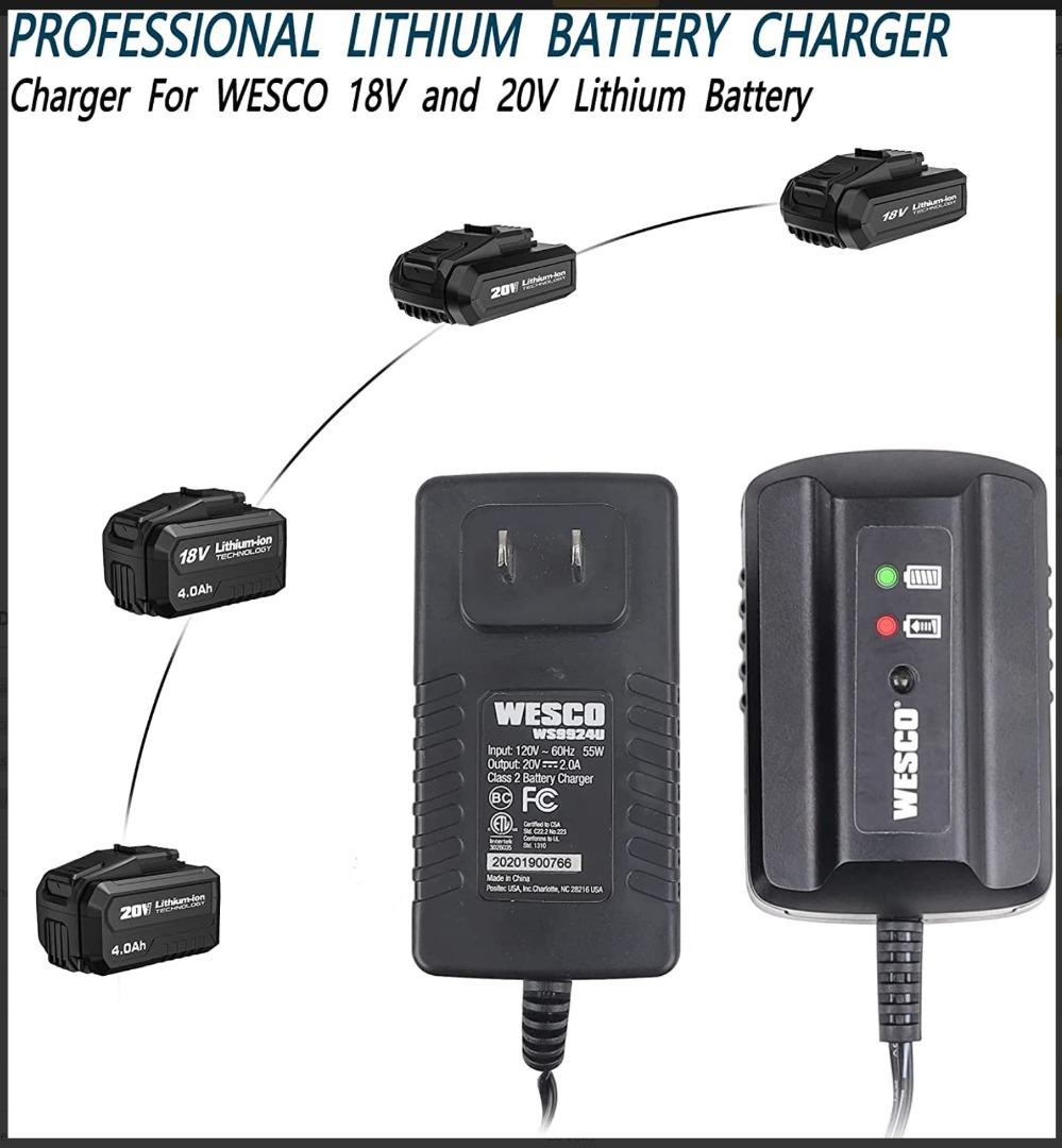 Wesco drill charger new arrivals