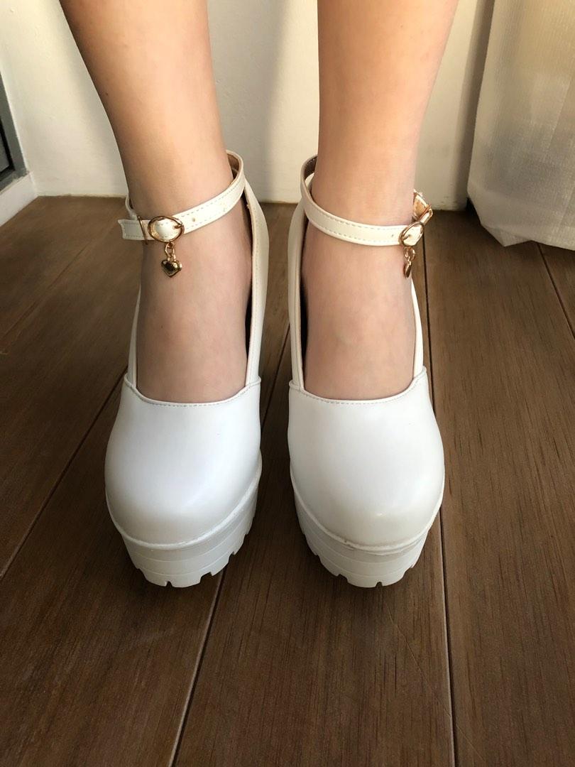Chunky prom heels hot sale