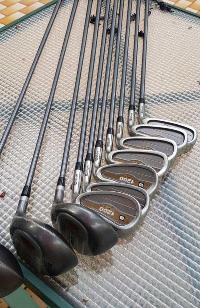 Wilson golf clubs, Sports Equipment, Sports & Games, Golf on Carousell