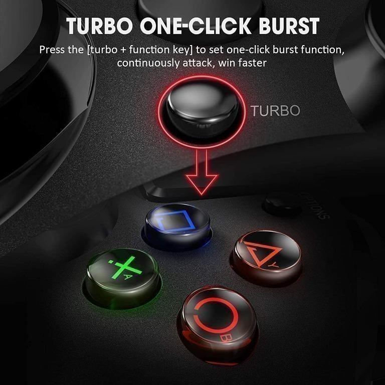 Wireless Gaming Controller HD060 For PlayStation PS4 PC & Android