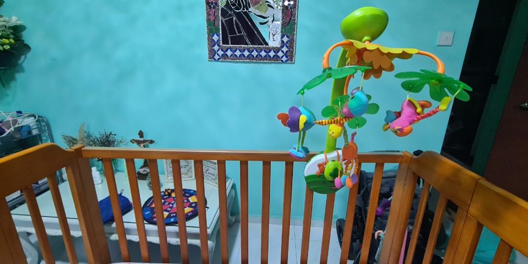 Wooden baby cot kiddy palace, Babies & Kids, Baby Nursery & Kids