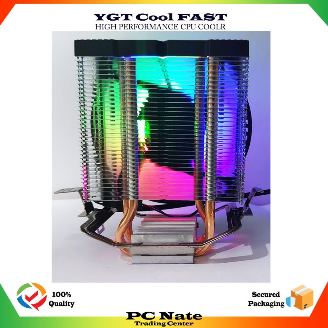 YGT CPU COOLER CL2913 COOLFAST High Performance CPU Cooler, Computers
