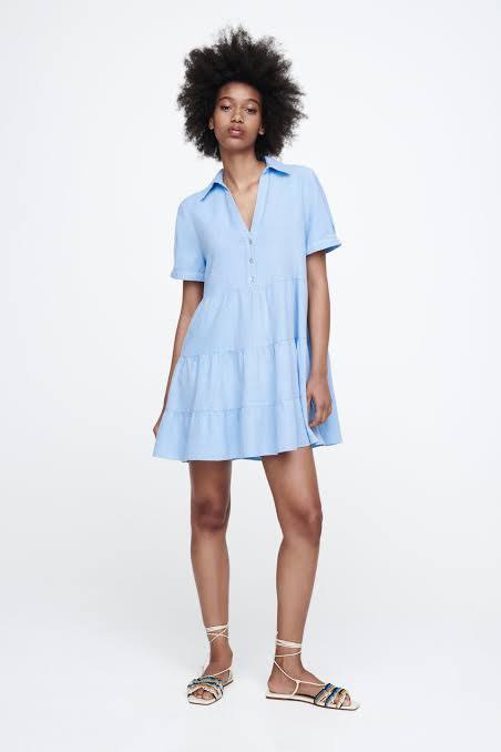 Zara babydoll romper on sale