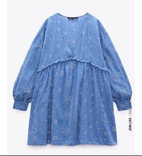Zara Bordir V Dress
