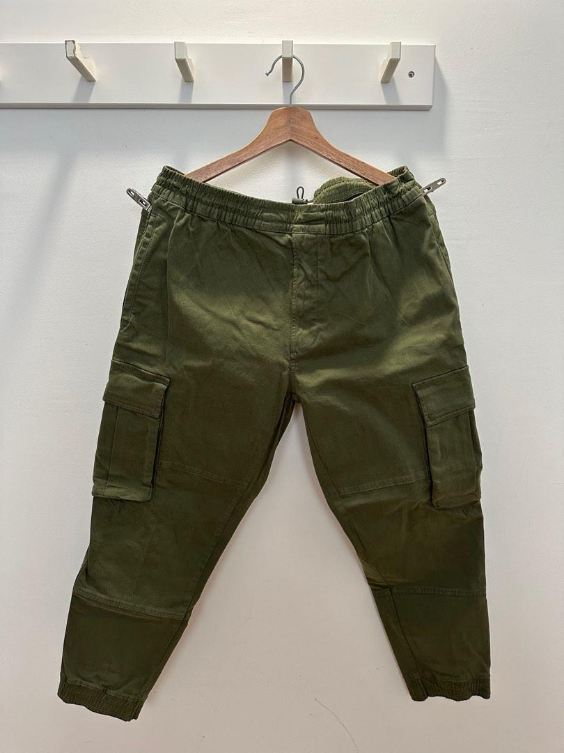 Zara cargo joggers top