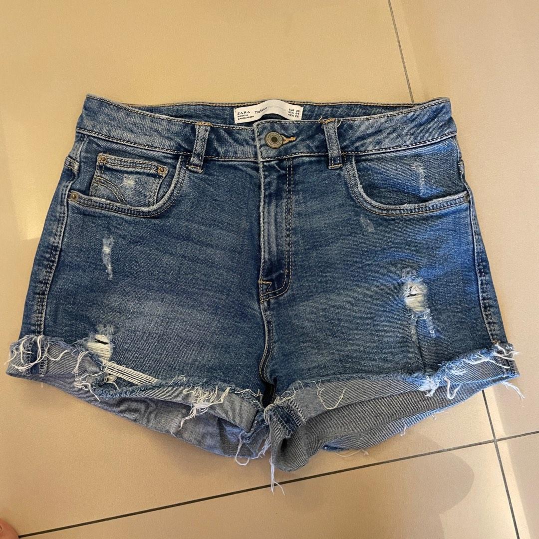 Zara jeans shorts