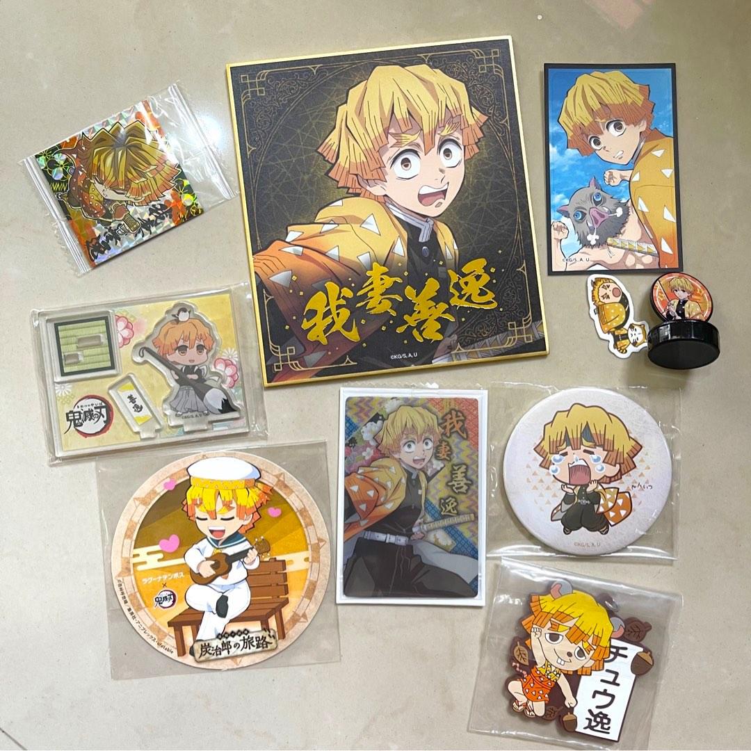 Zenitsu Set Agatsuma Demon Slayer Kny Kimetsu No Yaiba 鬼滅之刃 Thunder Hashira 雷柱 Hobbies Toys Memorabilia Collectibles Fan Merchandise On Carousell