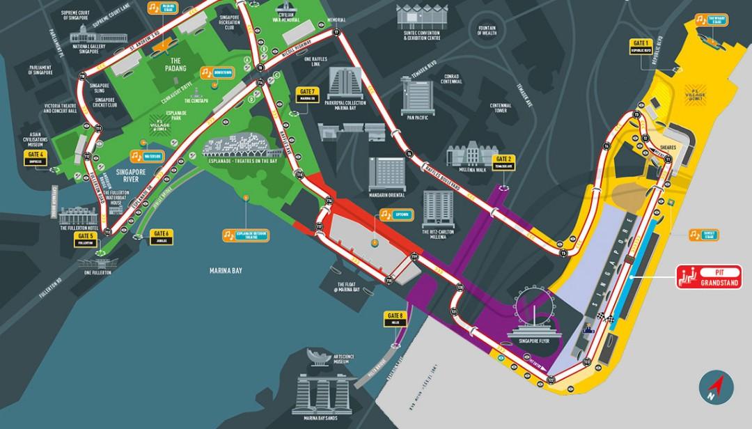 Zone 4 Walkabout Tickets Singapore F1 Grand Prix 2022, Tickets