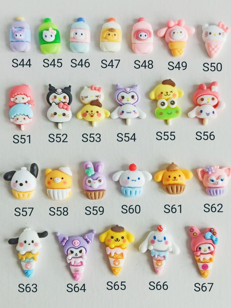DIY cute resin charms 30 charms delivery