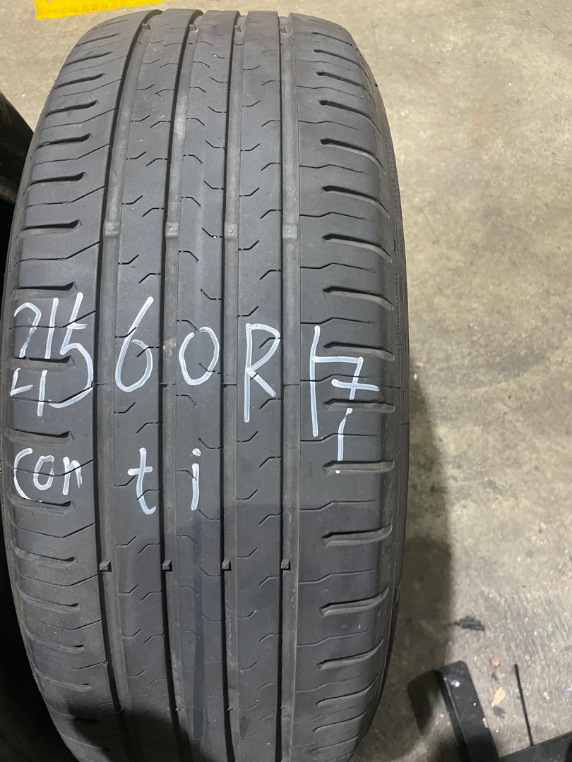 215/60R17 Used Tyre, Car Accessories, Tyres & Rims on Carousell
