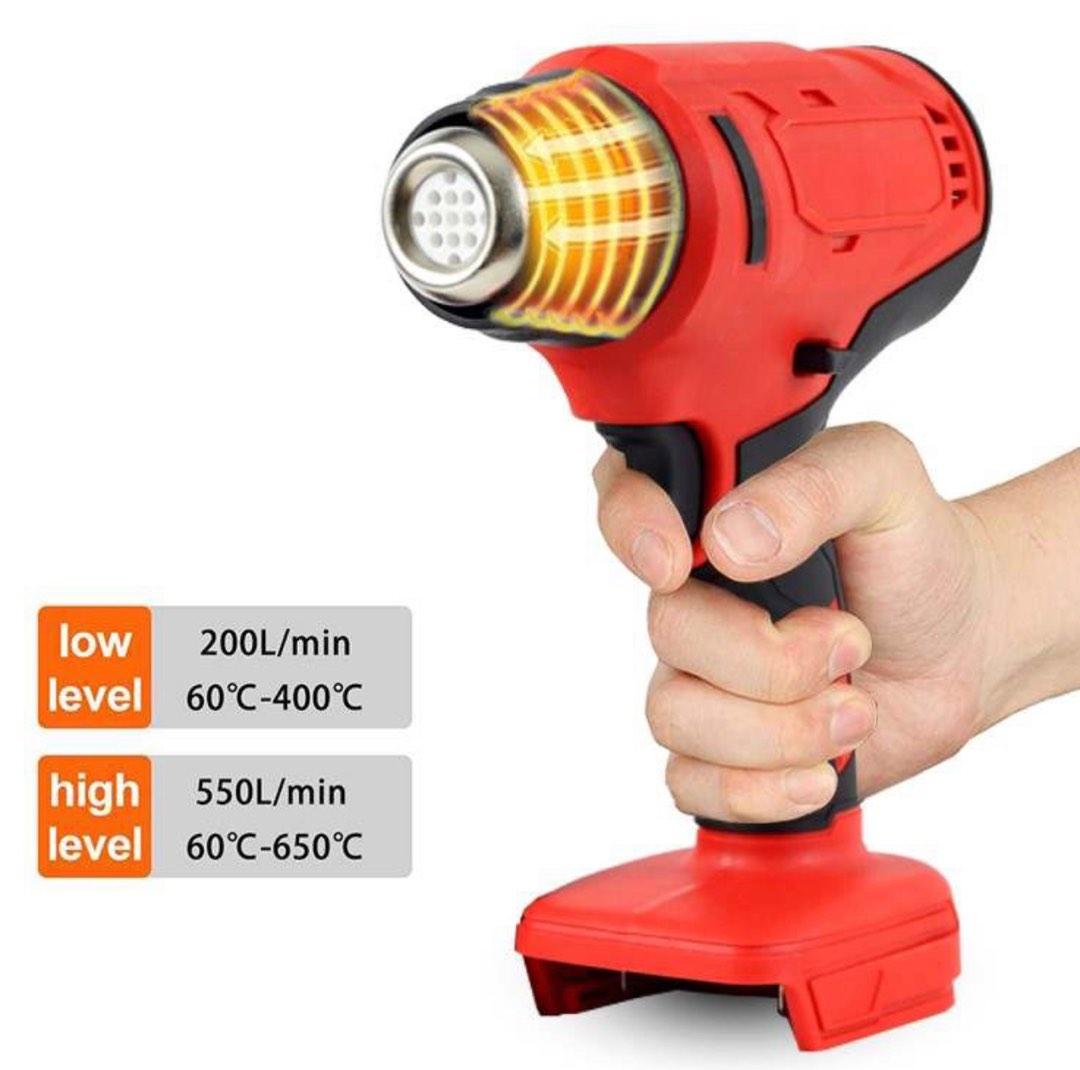 21V Cordless Heat Gun, Furniture & Home Living, Home Improvement