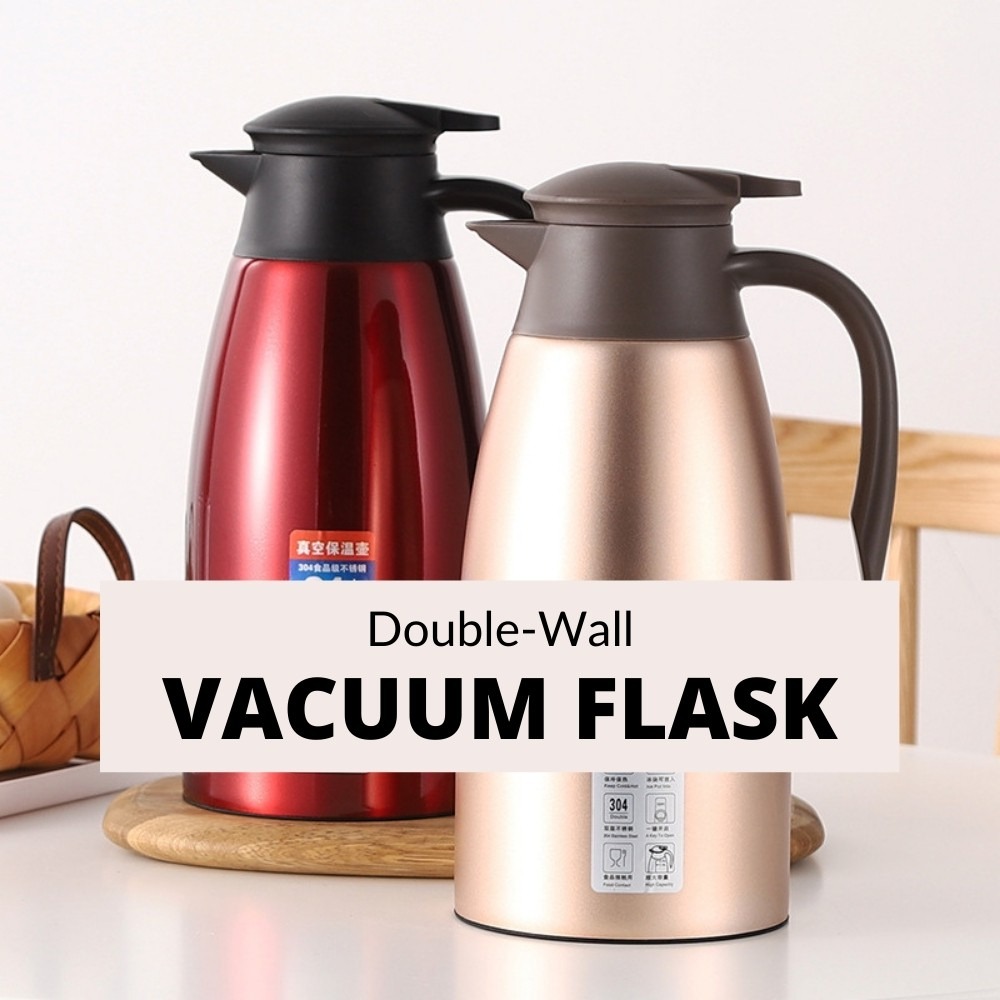 Thermos 2L Stainless Steel Vacuum Insulated Carafe