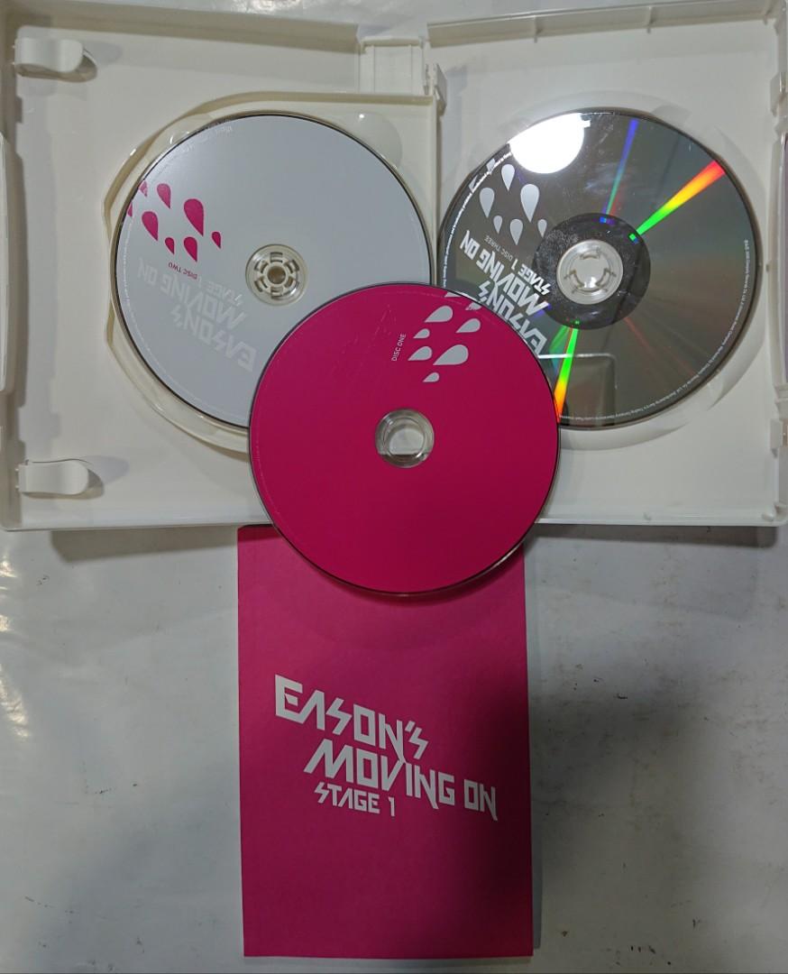 3Dvd 陳奕迅eason's moving on stage 1 4n 6n, 興趣及遊戲, 音樂