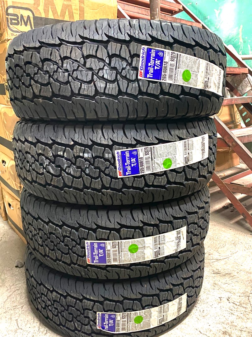 265-60-r18 BF Goodrich Trail Terrain USA white sidewall Brandnew tire ...