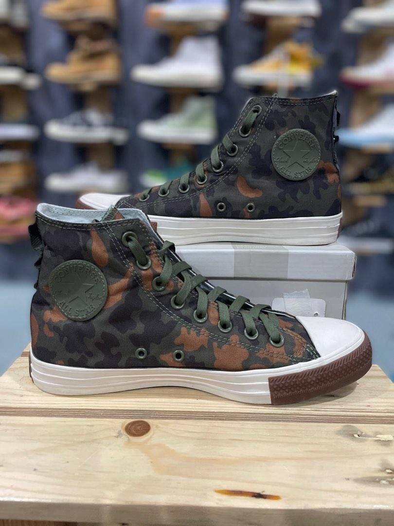 Camo converse uk sales
