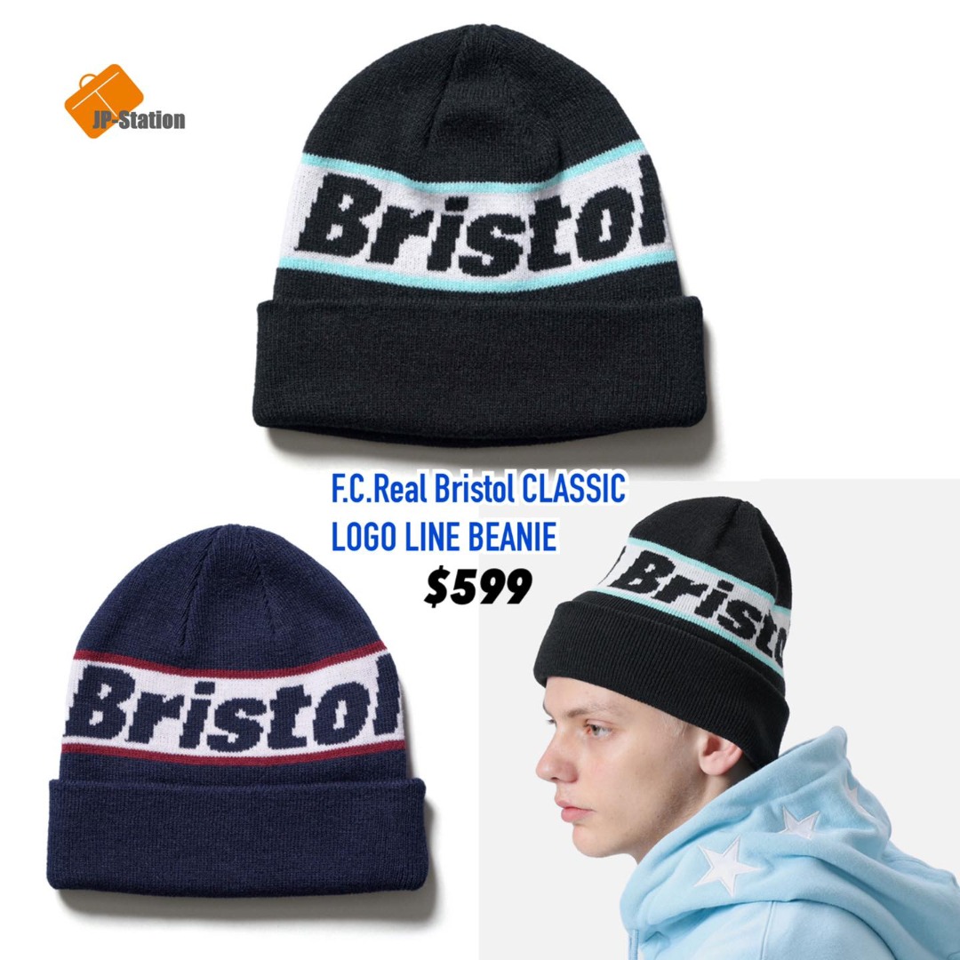 即納特典付き F.C.Real Bristol Classic Logo Beanie econet.bi
