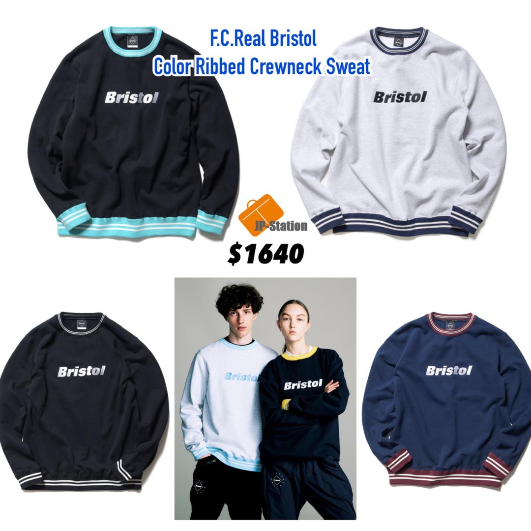 人気が高い S 23 FCRB neck crew Bristol Bristol sweater, S/S F.C.