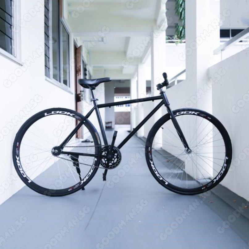 🔥INSTOCKS🔥 26 inch single speed with Black Rim Wheel Bicycle Free Wheel with coaster brake | bike / Bicycle | Road Bicycle / Road Bike [1-3 Days Delivery] .☎️WhatsApp 82998491☎️.💥 Goodmansg / Goodman / Good 💥 (Category: Bicycles) located in Singapore. Submitted by goodmansg (Listing ID 1067389186, Image 3). Description: VISIT US AT OUR OFFICIAL WEBPAGE: https://www.goodman.sg/ Brand New Instocks Now! - Whole bicycle - Free assembly of bike - 
