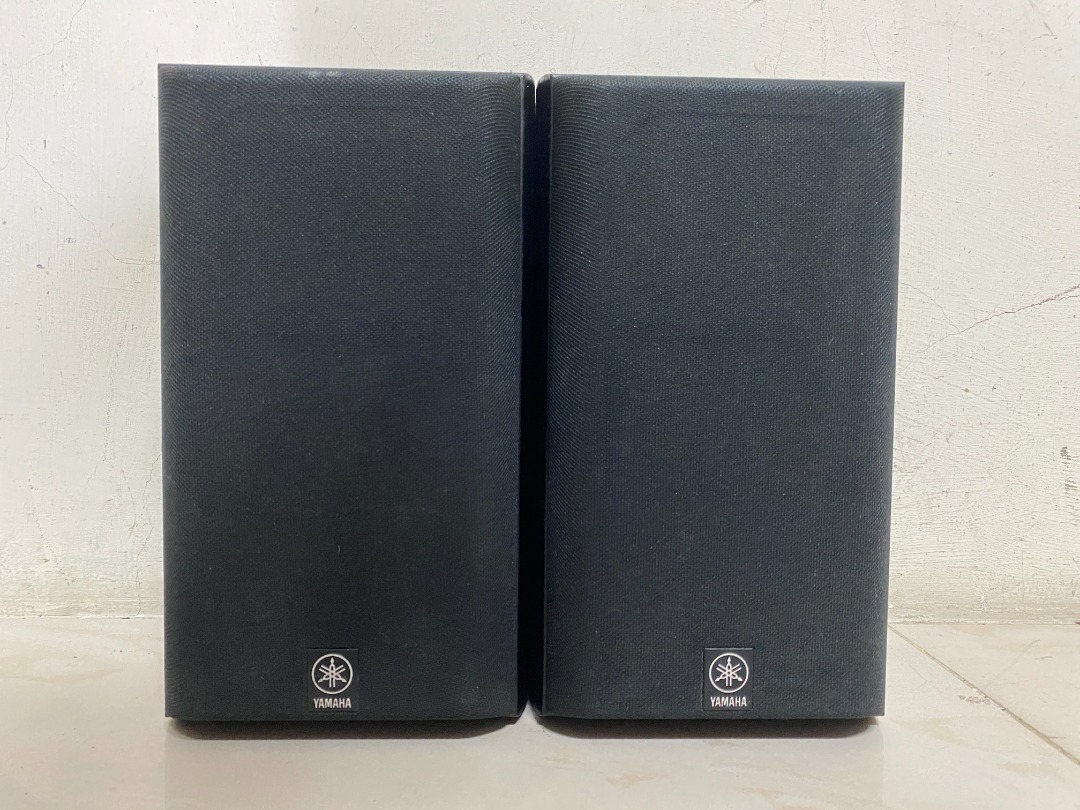 日本山葉 YAMAHA NS E55 環繞 吊掛喇叭 書架喇叭 二音路, 耳機及錄音音訊設備, Soundbar、揚聲器、藍牙喇叭、耳擴在旋轉拍賣