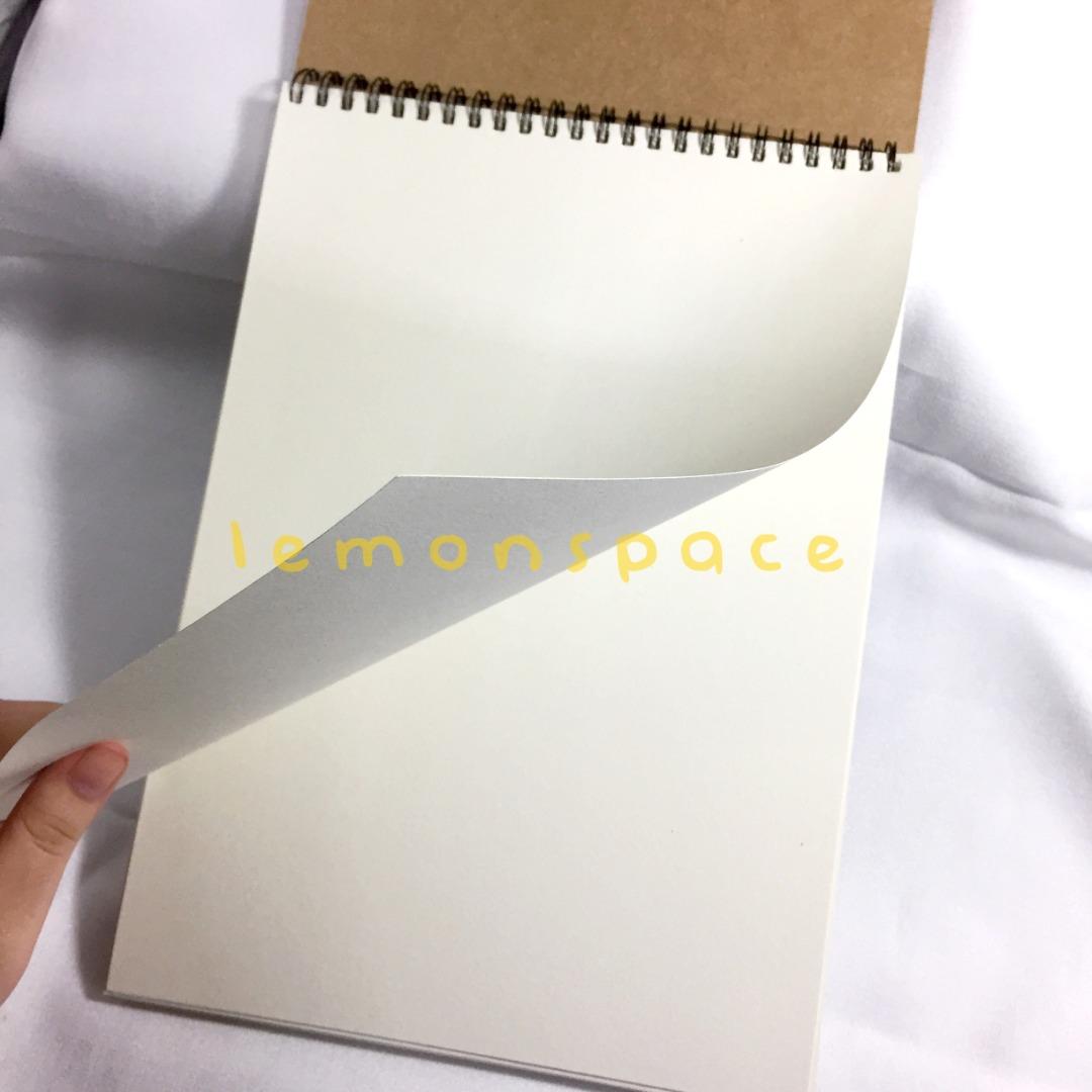 A4 Kraft Cover Sketch Book 160 gsm 30 sheets, Hobbies & Toys