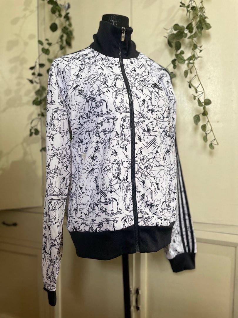 Adidas Print Jacket, Women's Fashion, Coats, Jackets and Outerwear on