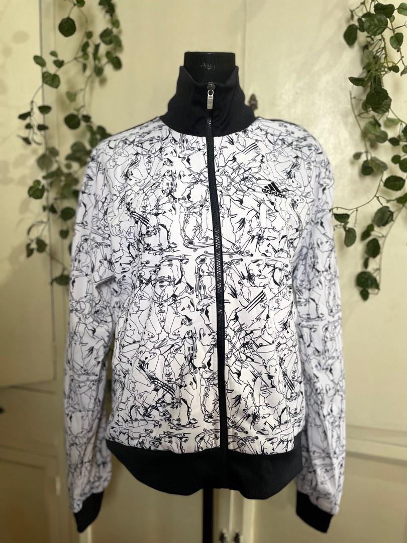 Adidas Print Jacket, Women's Fashion, Coats, Jackets and Outerwear on