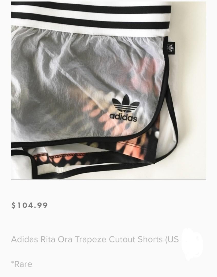 Adidas rita ora smoke shorts top