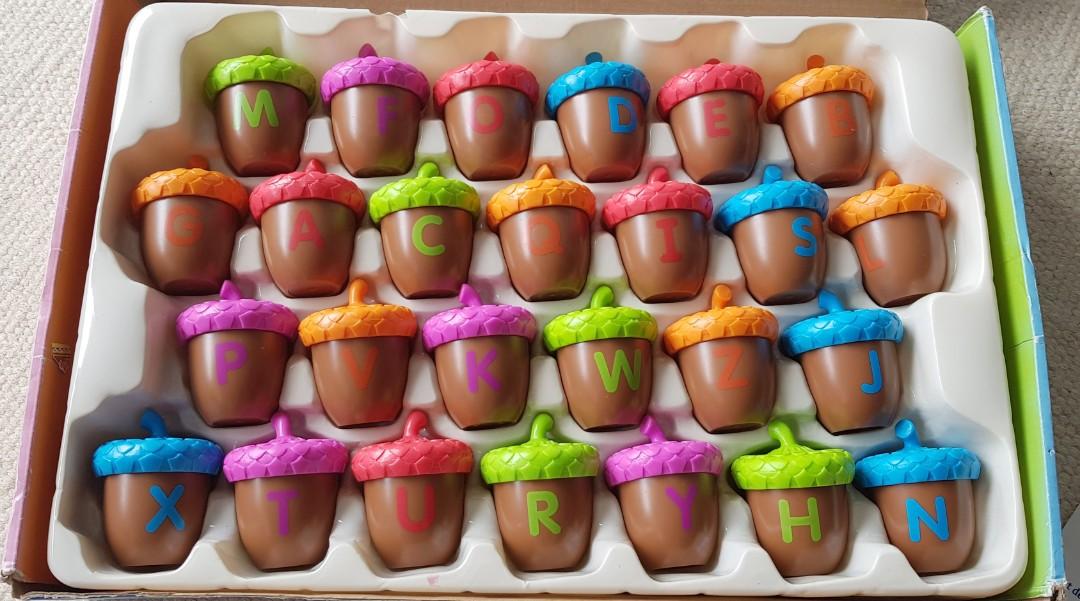 Alphabet Acorns Activity Set (Learning Resources), Hobbies & Toys, Toys