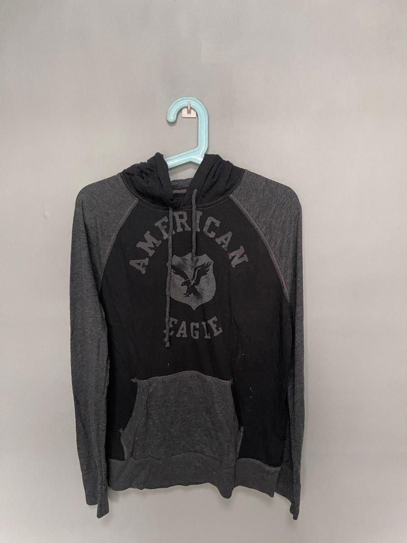 American Eagle Hoodie (Category: Hoodies) located in Manila. Submitted by jasonjl7 (Listing ID 1187707012, Image 2). Description: Xs on tag but fits S-M men frame Never been used Brand new Bought in Riyadh Saudi Arabia Athletic fit/Muscle fit Perfect Casual/Gym/Jogging Hoodie SRP 2300 PHP.
