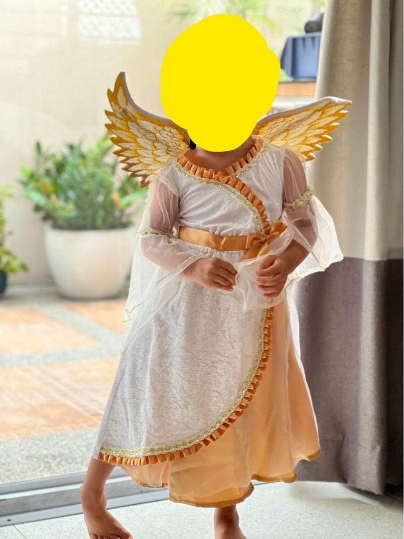 Angel Costume, Babies & Kids, Babies & Kids Fashion on Carousell