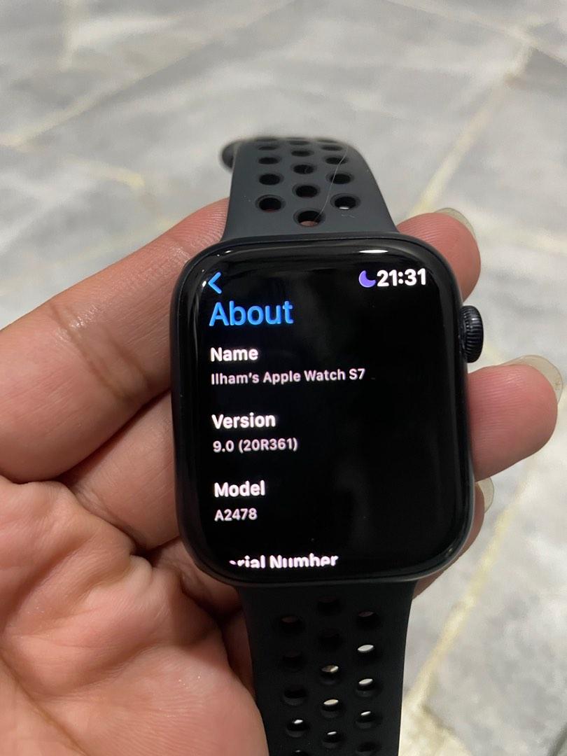 Apple Watch Nike Series 7 - 45mm Midnight (Cellular + GPS)