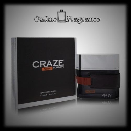 Armaf Craze Noir 100ml EDP Cologne Minyak Wangi for Men by