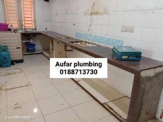 Aufar renovation and plumbing
