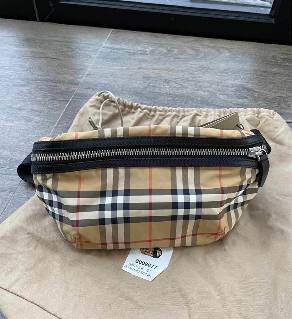 Burberry bumbag best sale