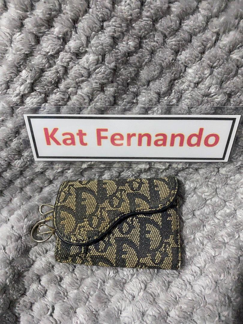Authentic Dior saddle key holder, Luxury, Bags & Wallets on Carousell